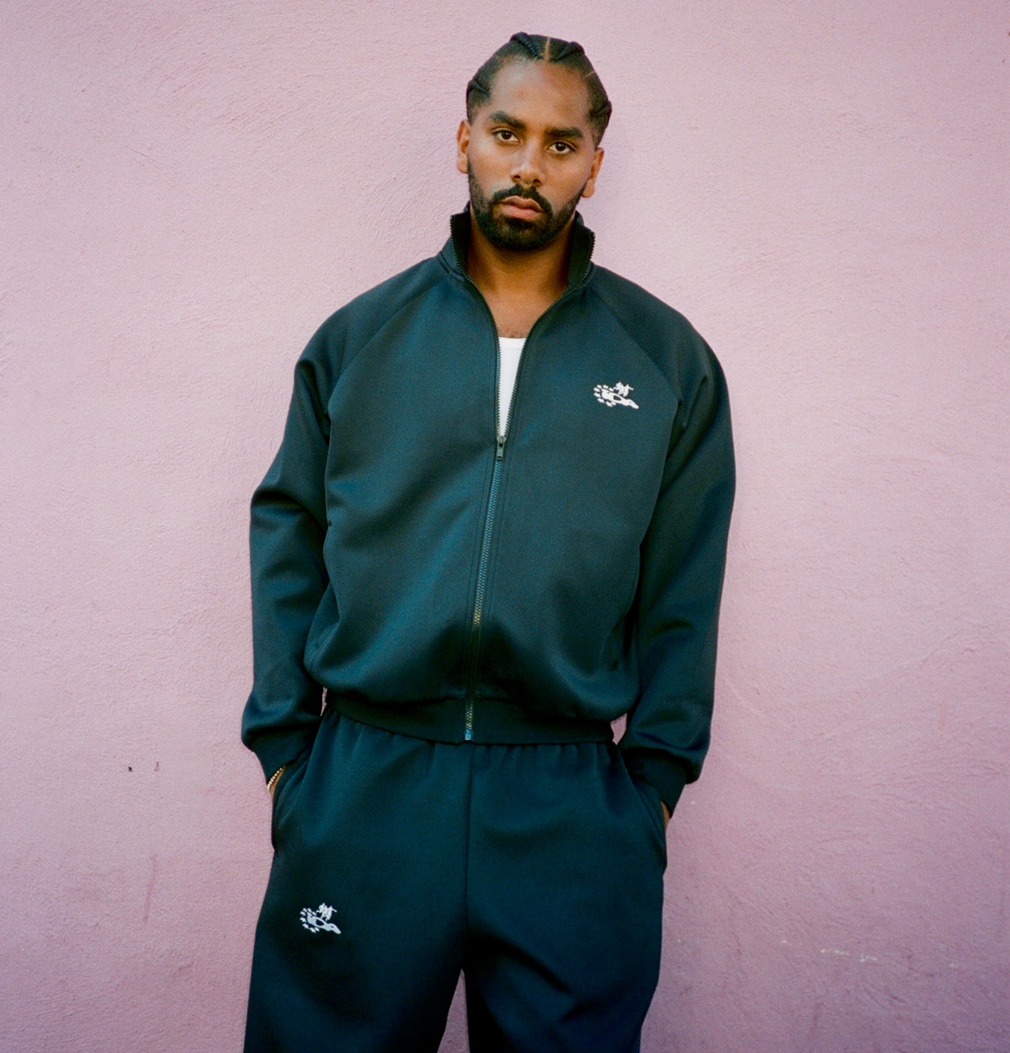 TERRACE ZIP UP JACKET BLACK