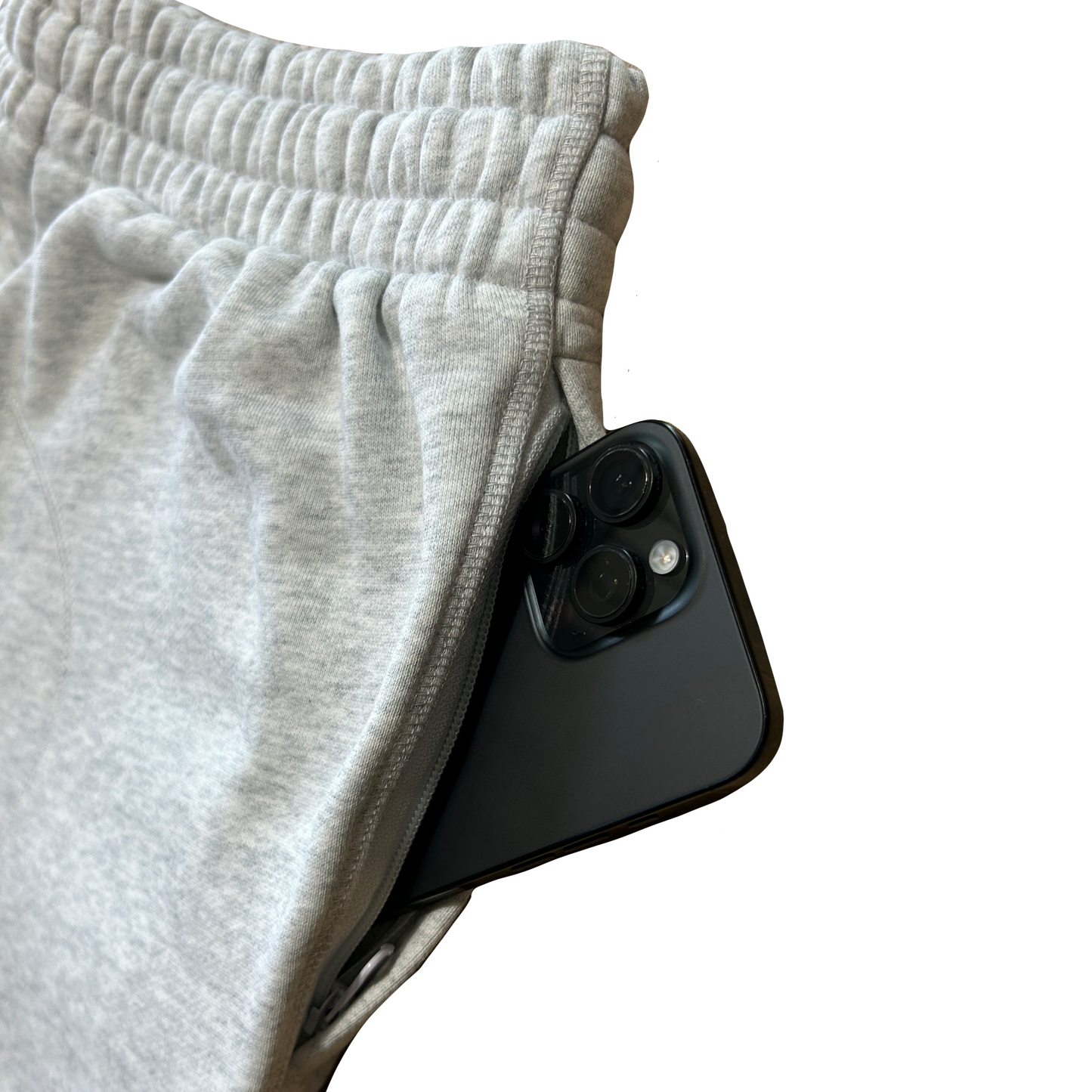 HIGHGATE SWEAT-SHORTS GREY