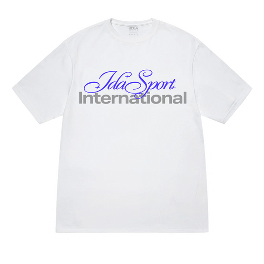 INTERNATIONAL SPORT TEE (WHITE)