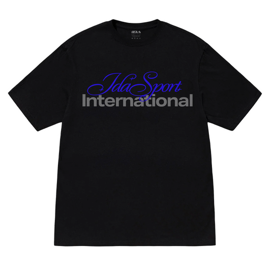 INTERNATIONAL SPORT TEE (BLACK)