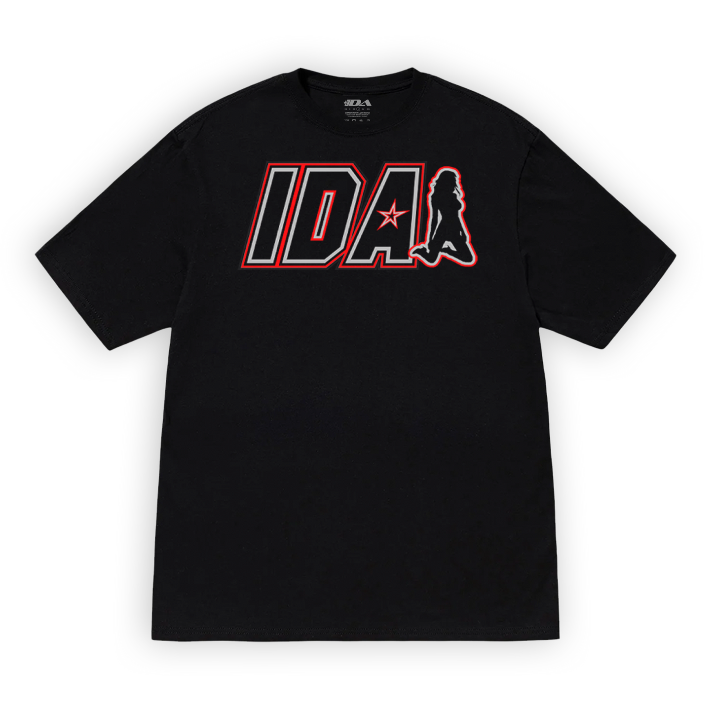 P* STAR TEE BLACK