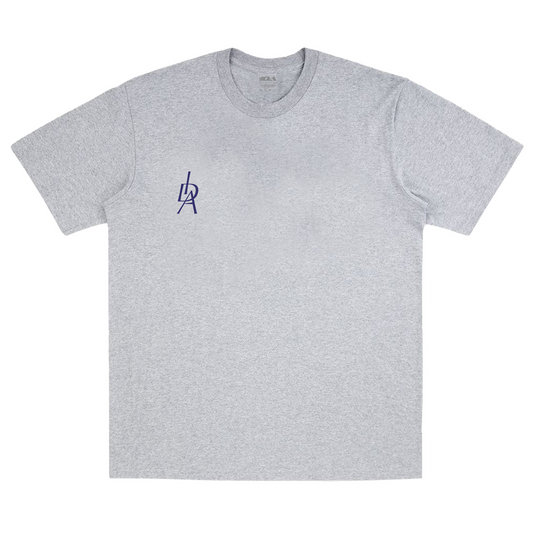 MINI MONOGRAM LOGO TEE GREY