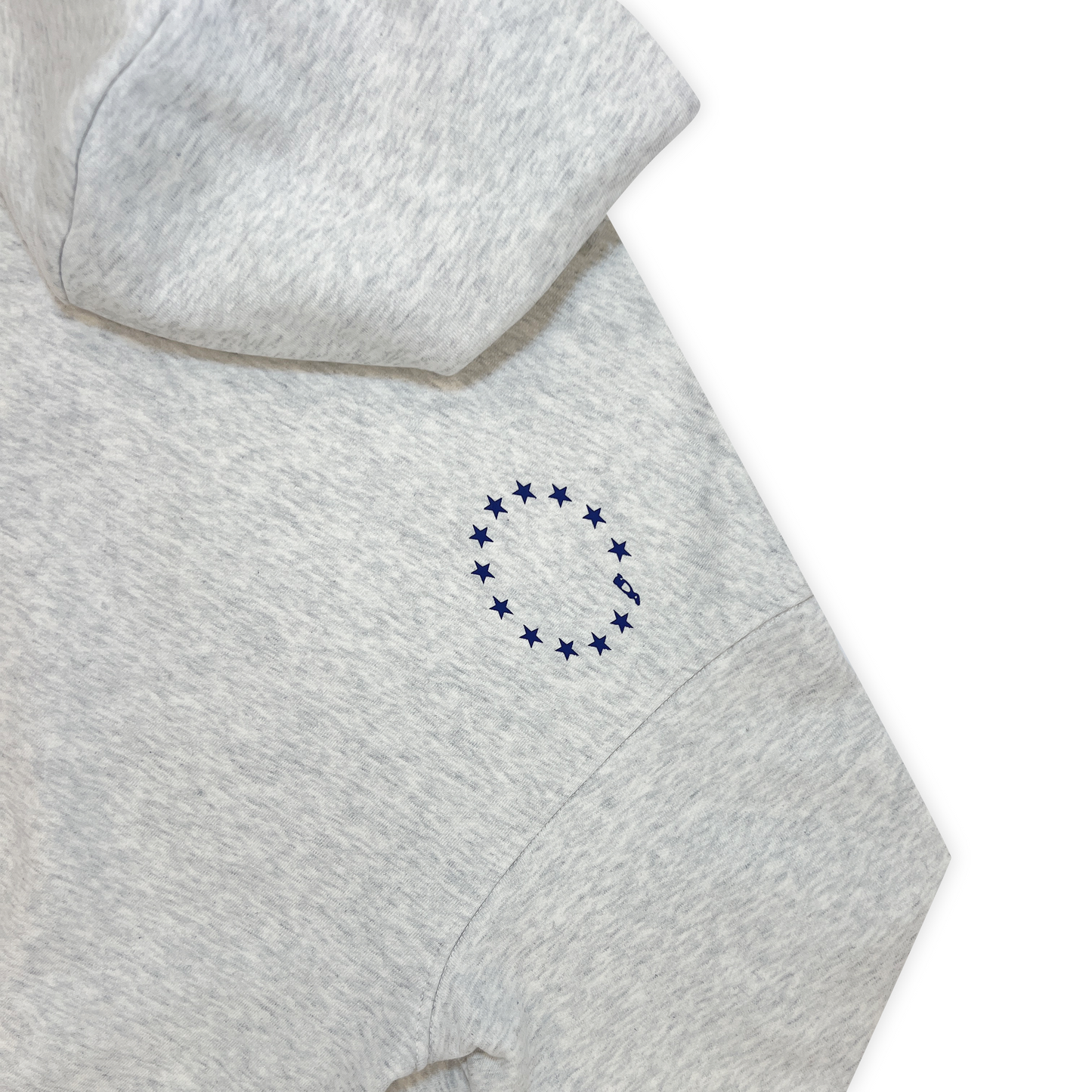 SMALL LOGO HOODIE GREY *made to order*