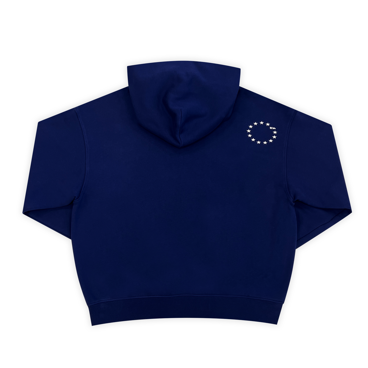 SMALL LOGO HOODIE NAVY *made to order*