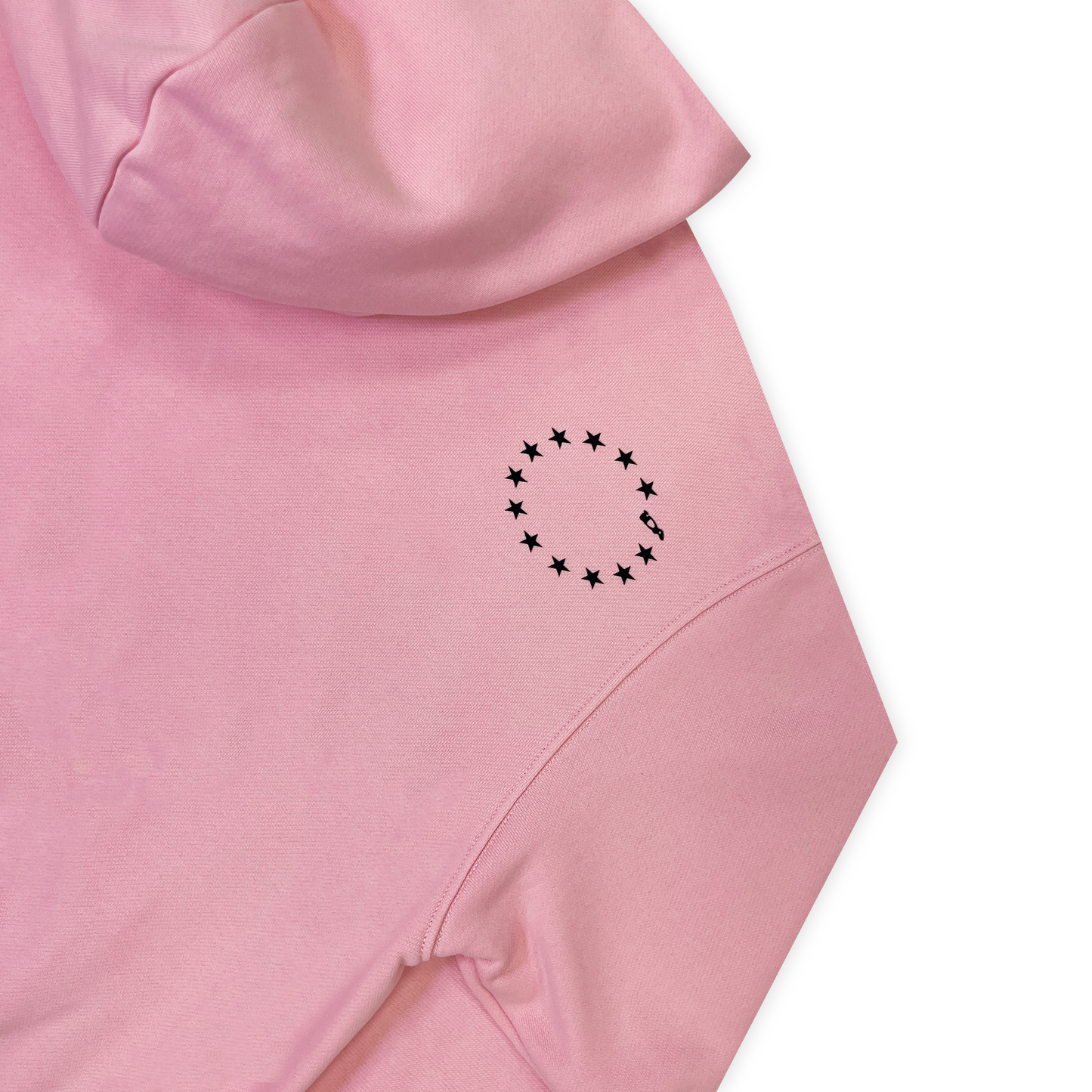 SMALL LOGO HOODIE PINK *made to order*