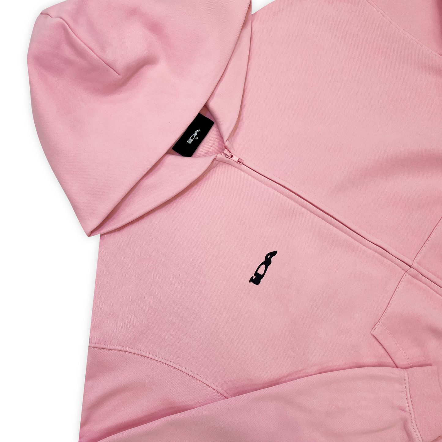SMALL LOGO HOODIE PINK *made to order*