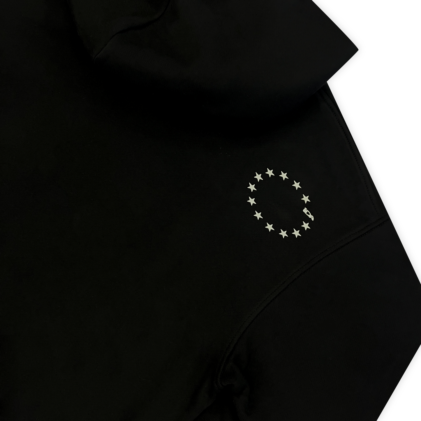 SMALL LOGO HOODIE BLACK *made to order*