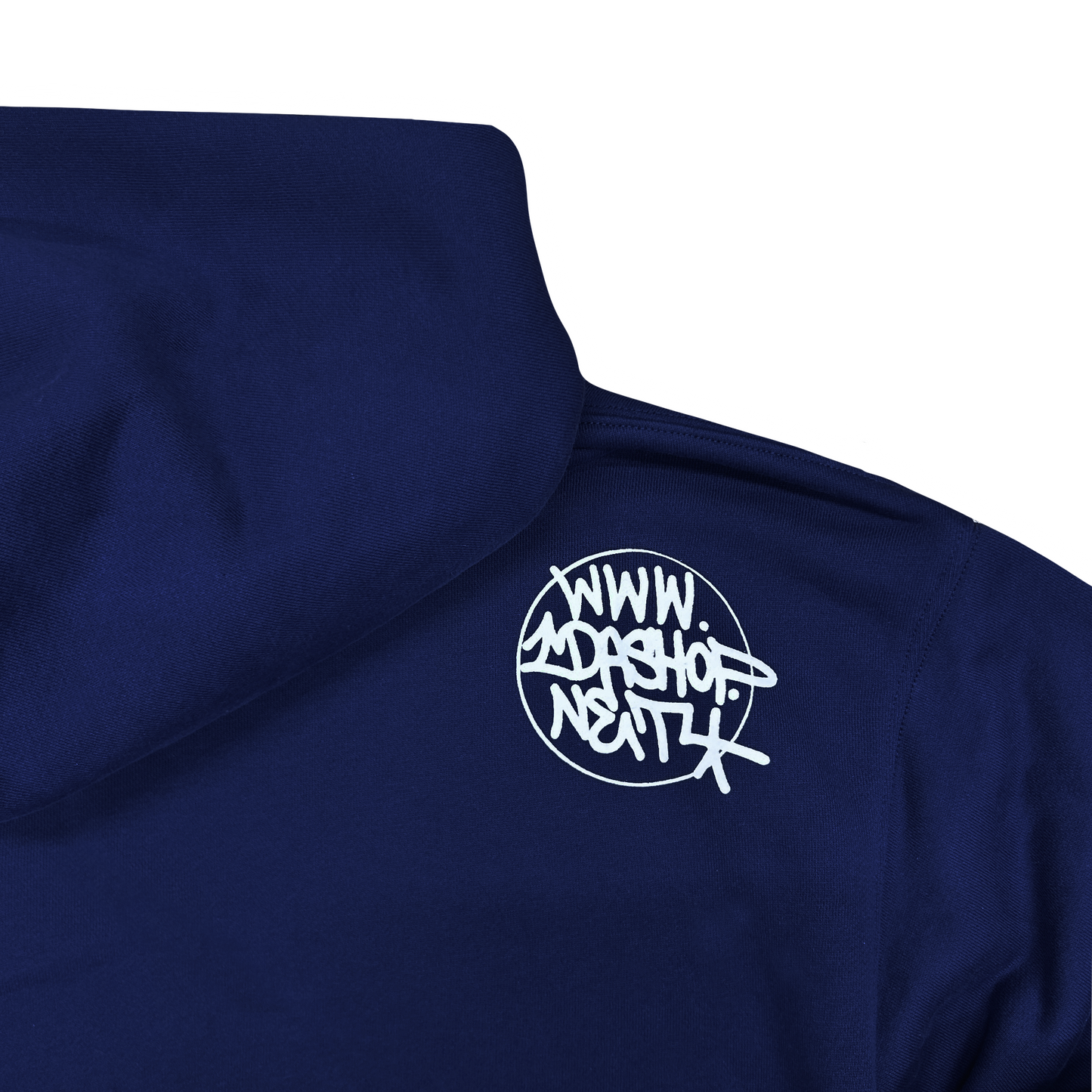 RHINESTONE ZIP UP NAVY
