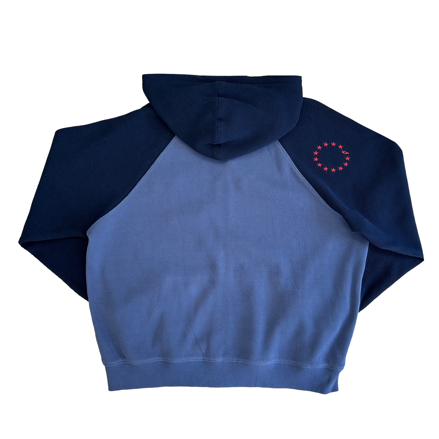 COMO WAFFLE ZIP UP NAVY