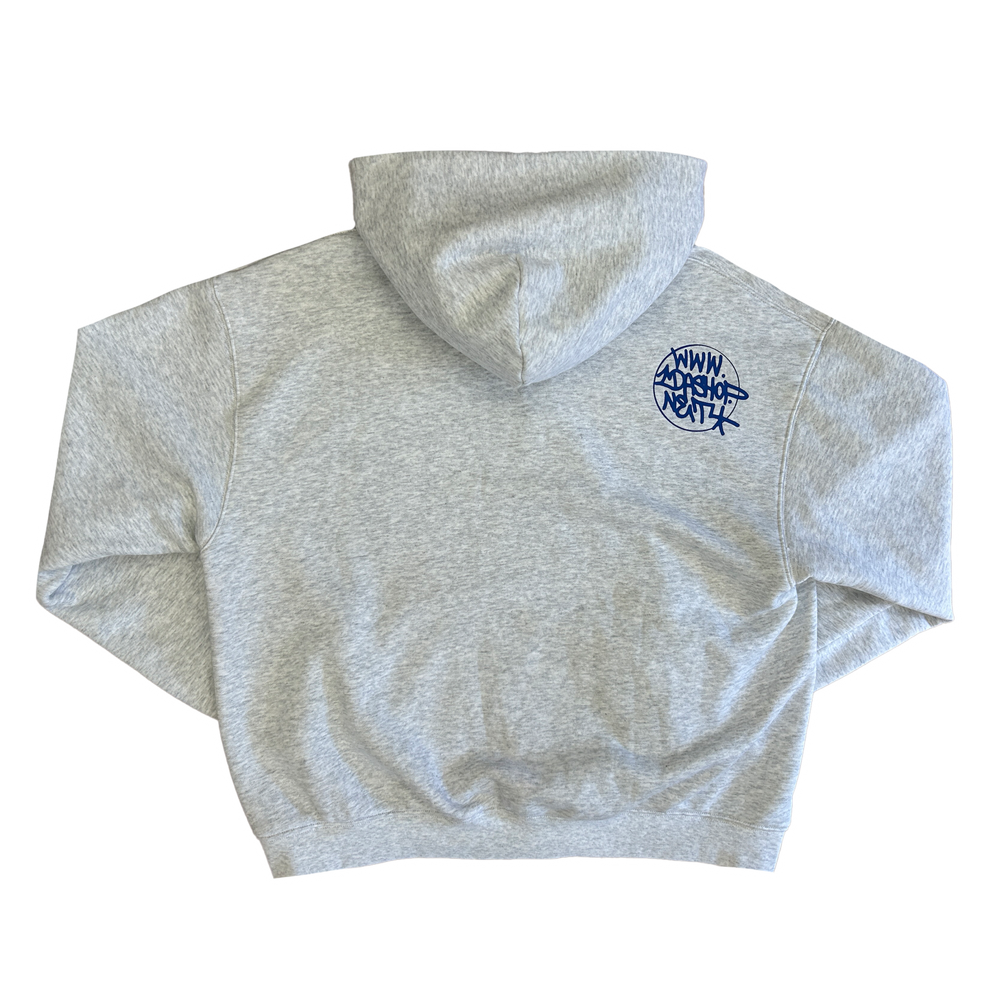 WHITE PLAID ZIP UP HTR GREY – IDA