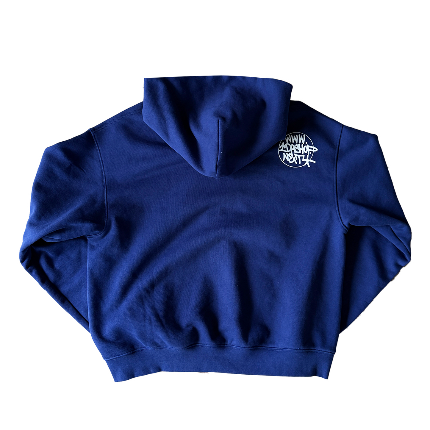 RHINESTONE ZIP UP NAVY – IDA