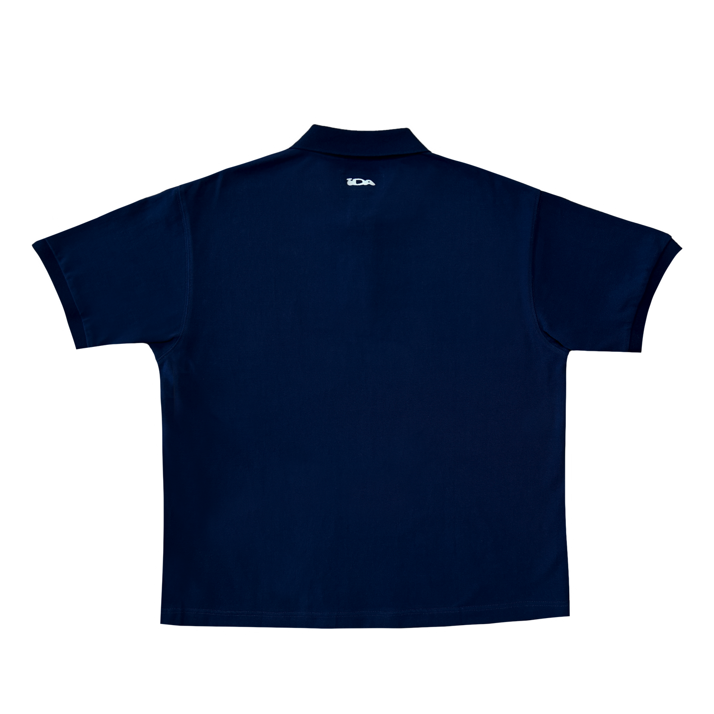 S/S NAVY MONOGRAM POLO