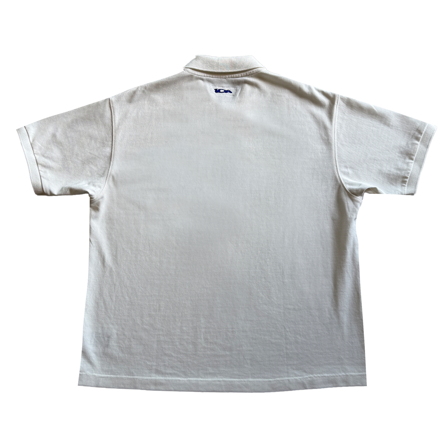 S/S WHITE MONOGRAM POLO